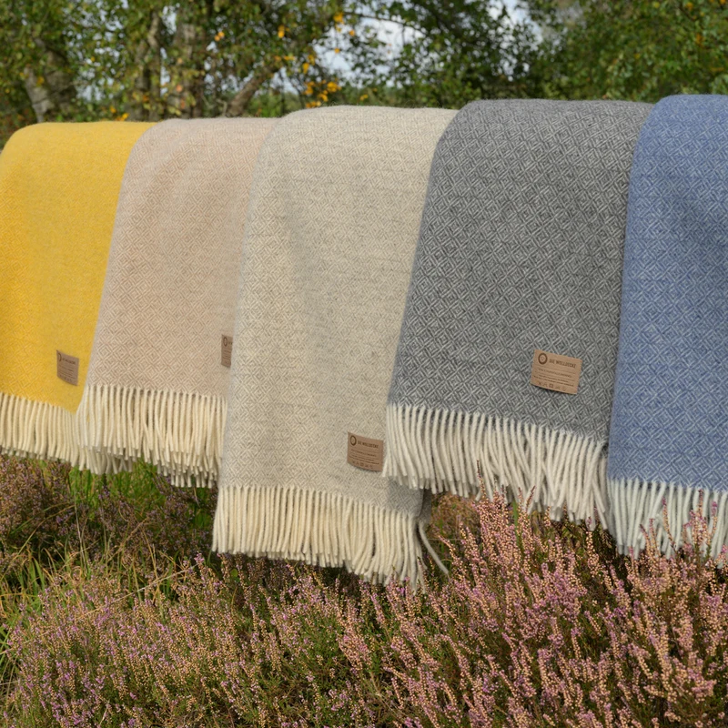 Wolldecke „Shetland"