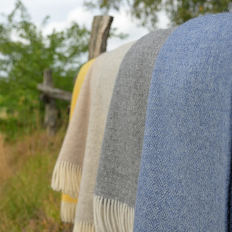 Wolldecke „Shetland"