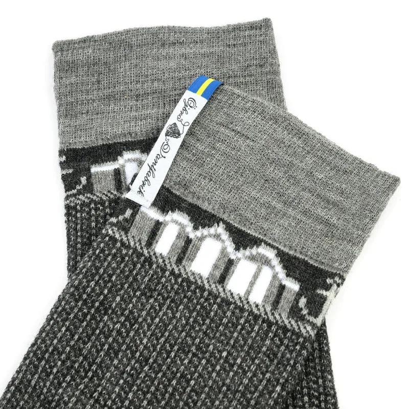 Merino-Wollsocken "SKAFTÖ SOT"