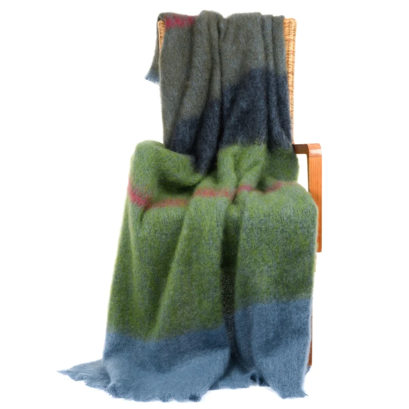 Mohairdecke "Forest"