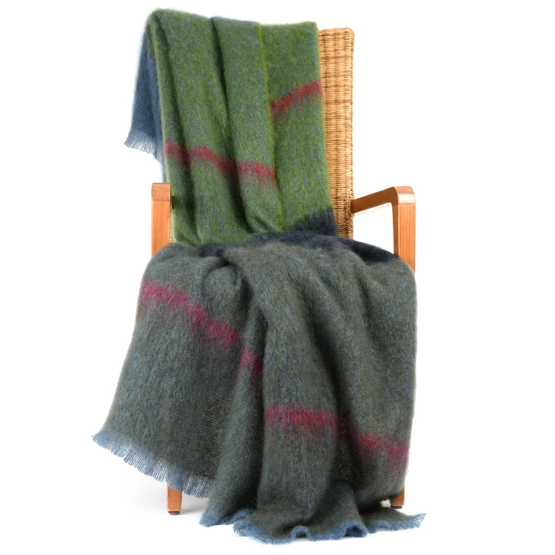 Mohairdecke "Forest"