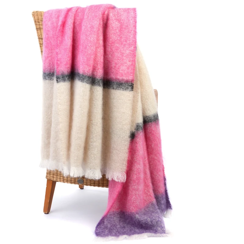 Mohairdecke "Aurora"