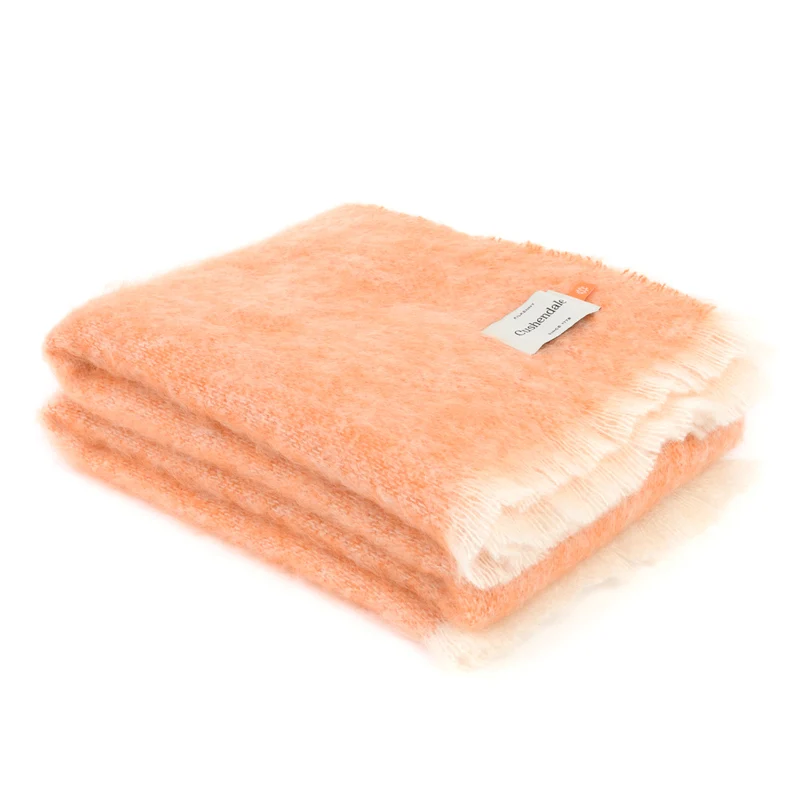 Mohairdecke "Mandarine"