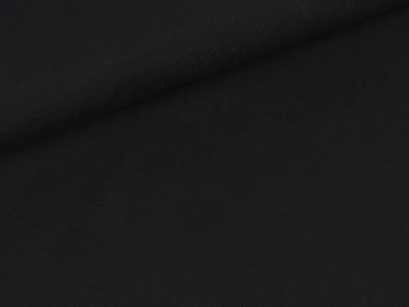 Baumwolljersey Vanessa tiefblau uni