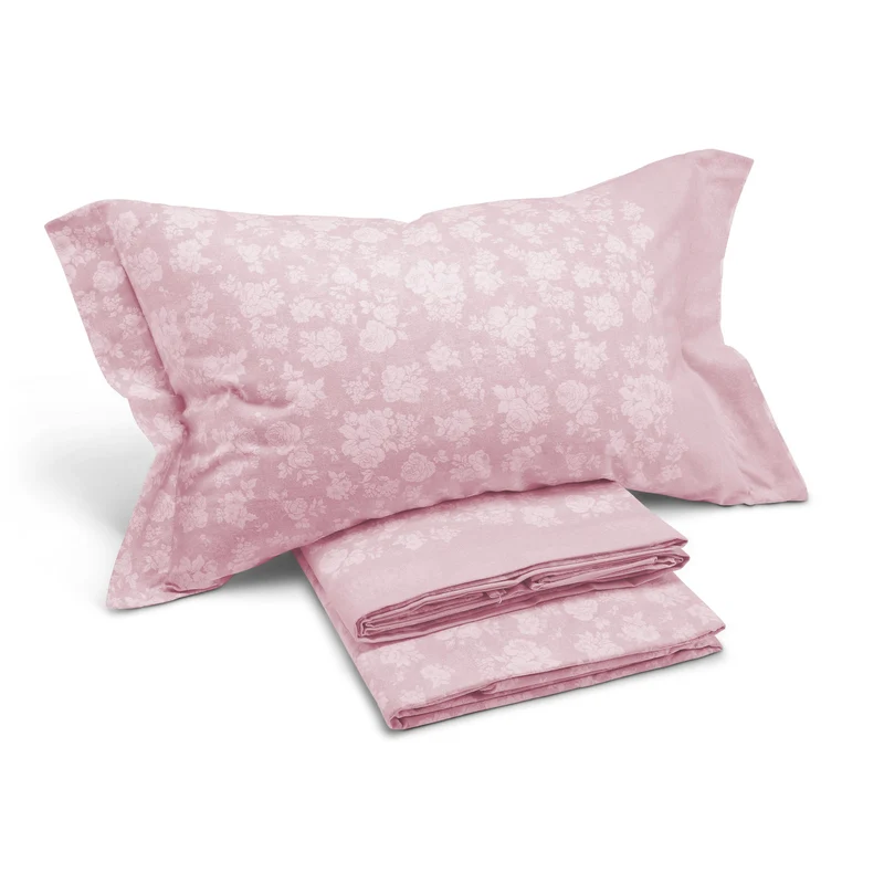 Completo Lenzuola in Flanella Provenza Caleffi Floreale