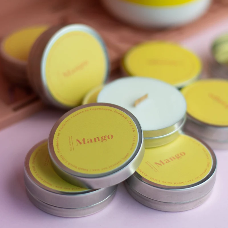 Mango – Mini-Duftkerze aus Sojawachs, 30 g