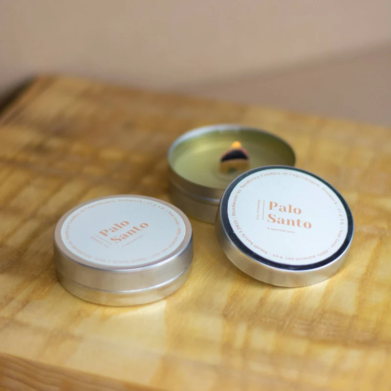 Palo Santo – Mini-Duftkerze aus Sojawachs, 30 g