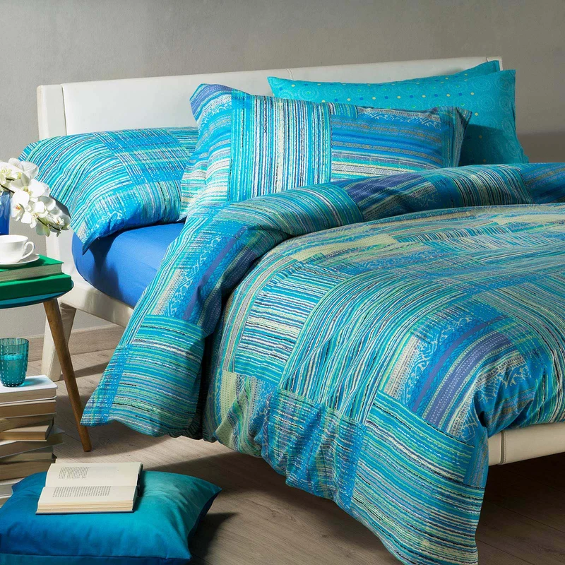 Copripiumino con federe cosmo Bohemian in Cotone