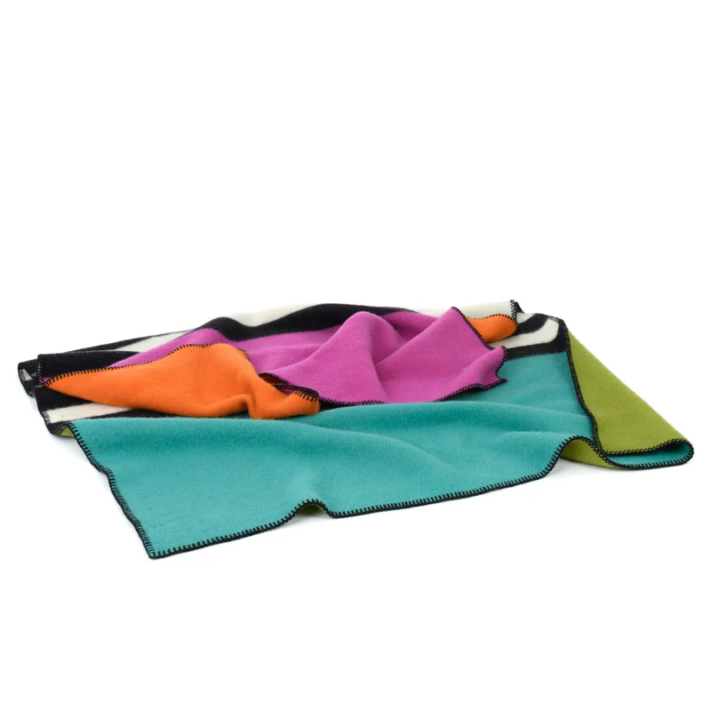 Designerdecke aus Skandinavien, Lammwolle