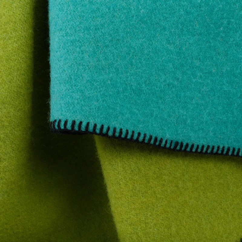 Designerdecke aus Skandinavien, Lammwolle