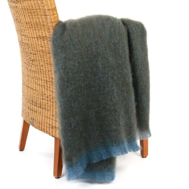 Mohairdecke "MOOS"