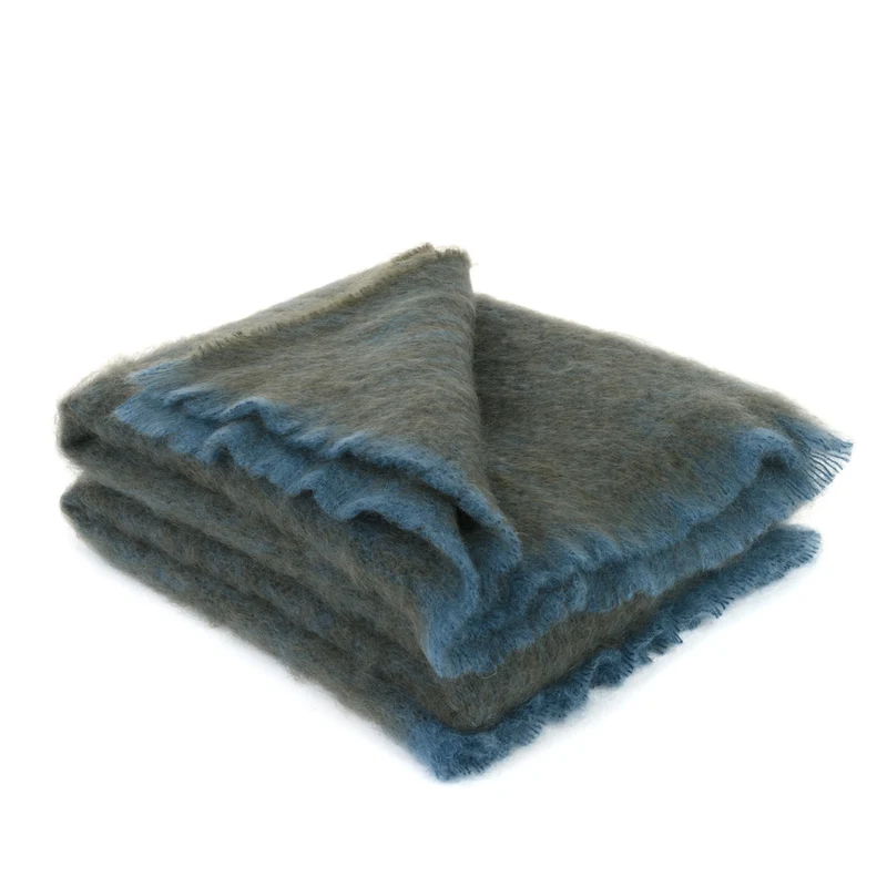 Mohairdecke "MOOS"