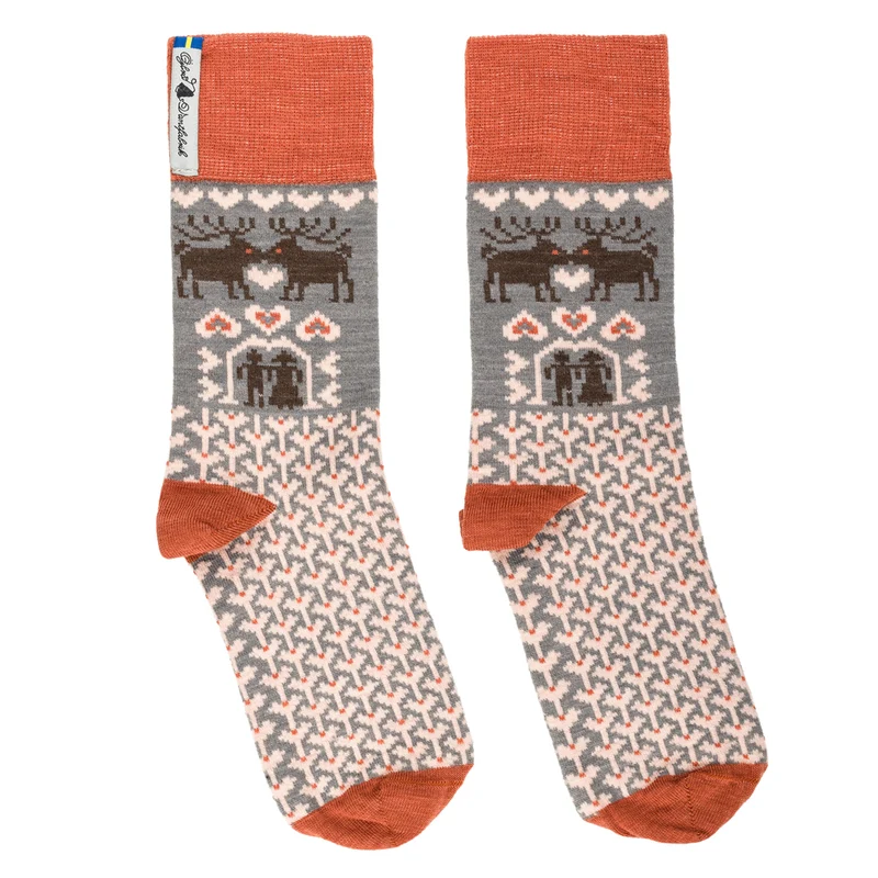Merino-Wollsocken "FASTFÖLK EMILIA & EINAR"