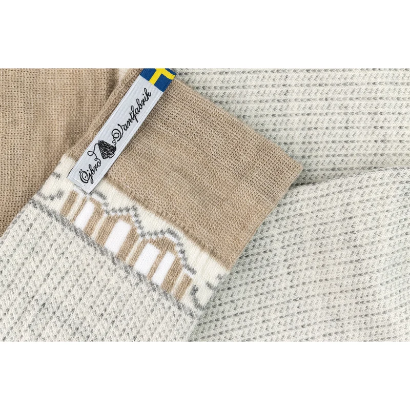 Merino-Wollsocken "SKAFTÖ SNÖ"