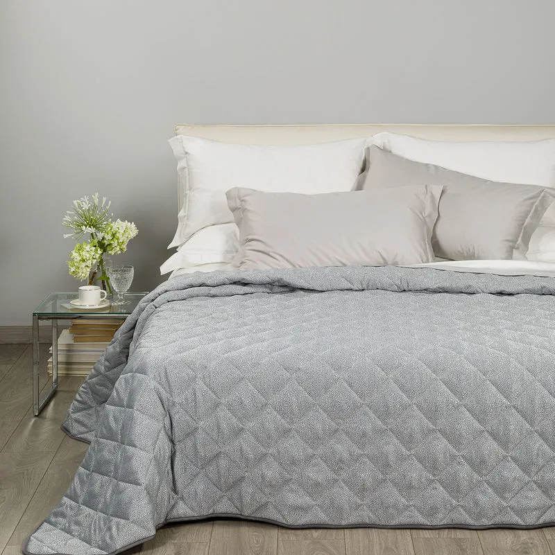 Copriletto Primaverile samoa in Raso Jacquard 80 gr/mq