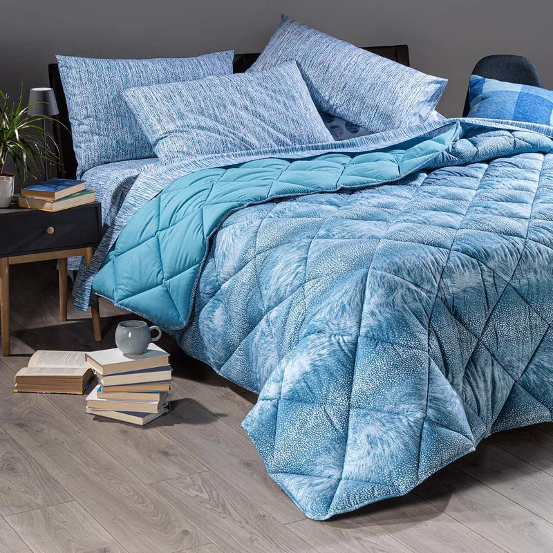Trapunta cariblu Moderno in Cotone 300 gr/mq