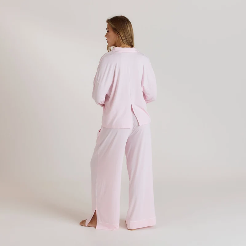 Modal Pyjamahose - Rosa