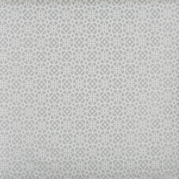 Jacquard Blume - kieselgrau