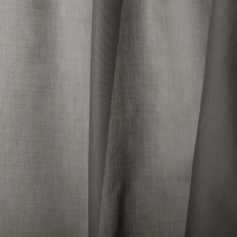 Bio Gardinenstoff - grey 280 cm