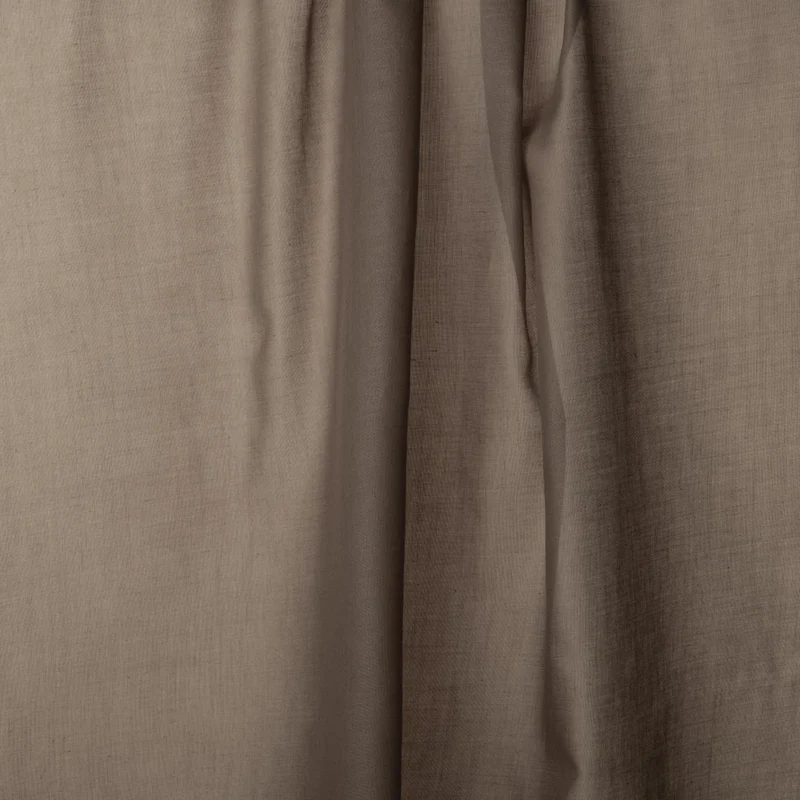 Bio Gardinenstoff - coffee 280 cm