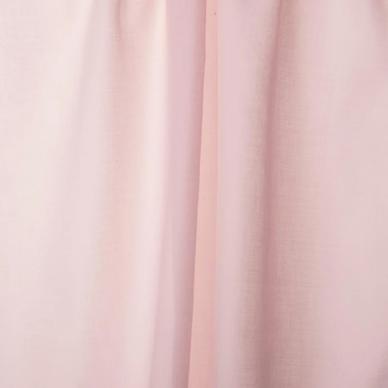 Bio Gardinenstoff - pastel pink 280 cm