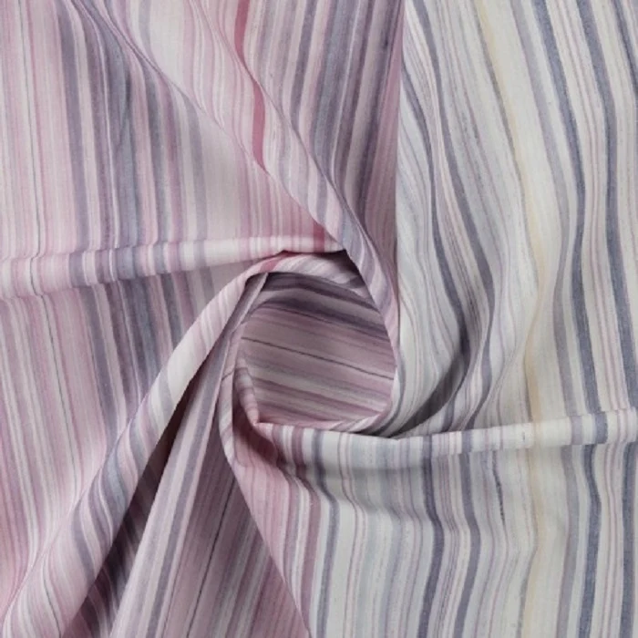 Baumwollstoff Small Stripes - rose 280 cm