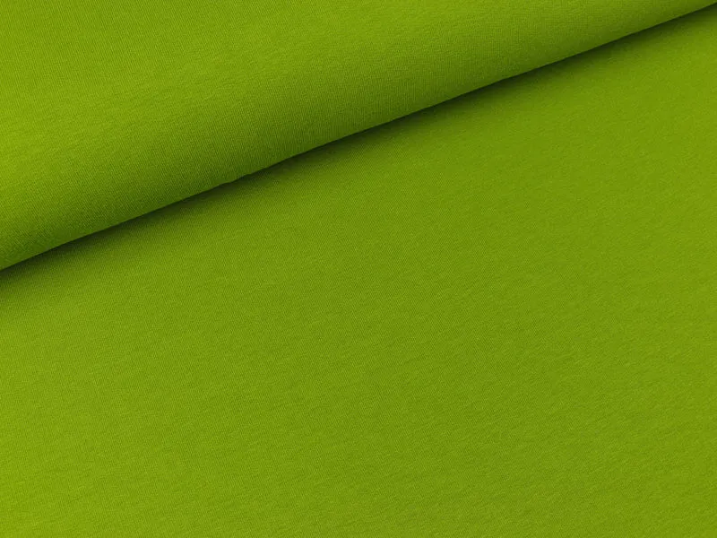 Reststück 76cm - Leichter Sweat Maike khaki uni