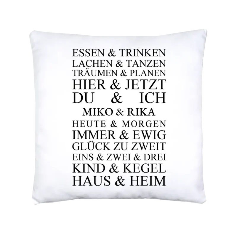 Personalisiertes Geschenk Bettwäsche für Paare und beste Freunde von Zeitraum-Kunstdrucke