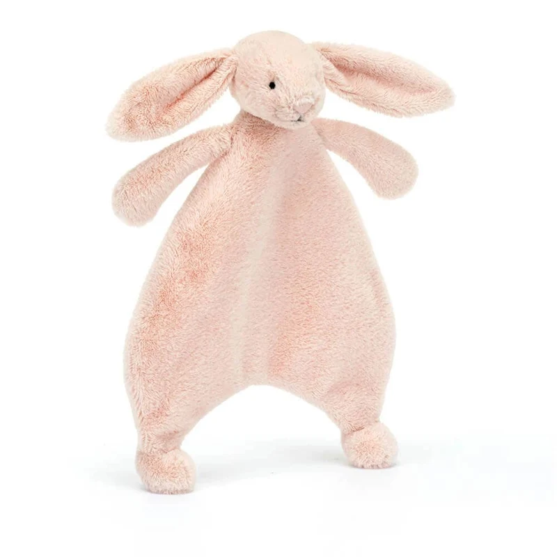 Kuscheltuch Kaninchen - Puderrosa 27 cm