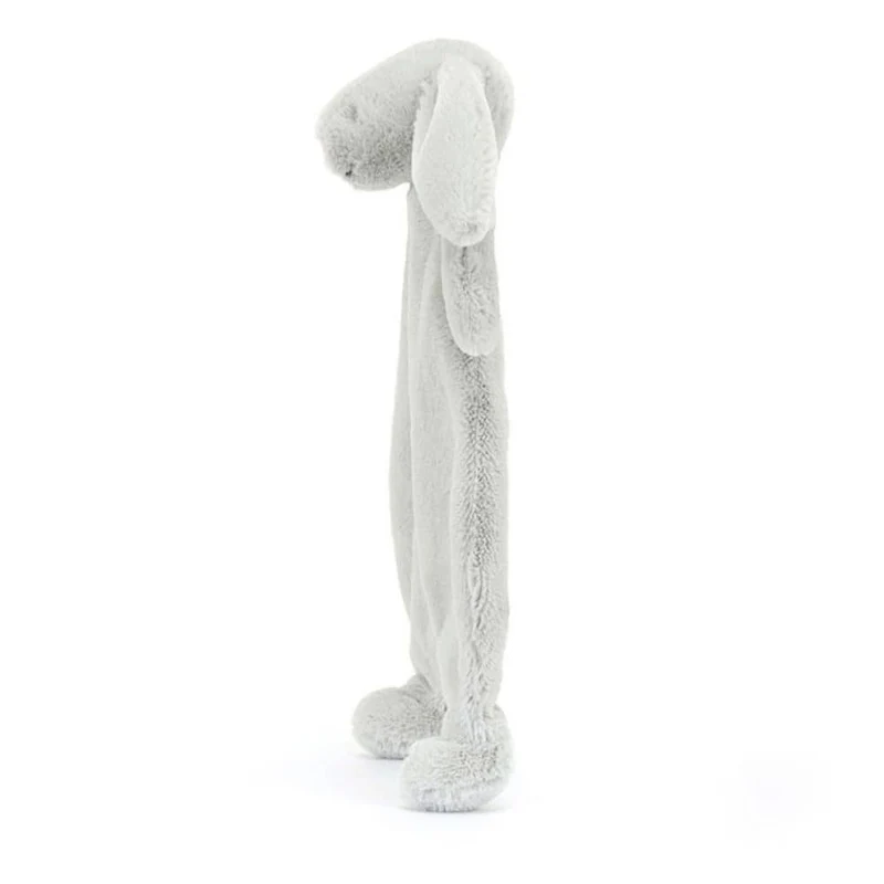 Kuscheltuch Hase - Silber 27 cm