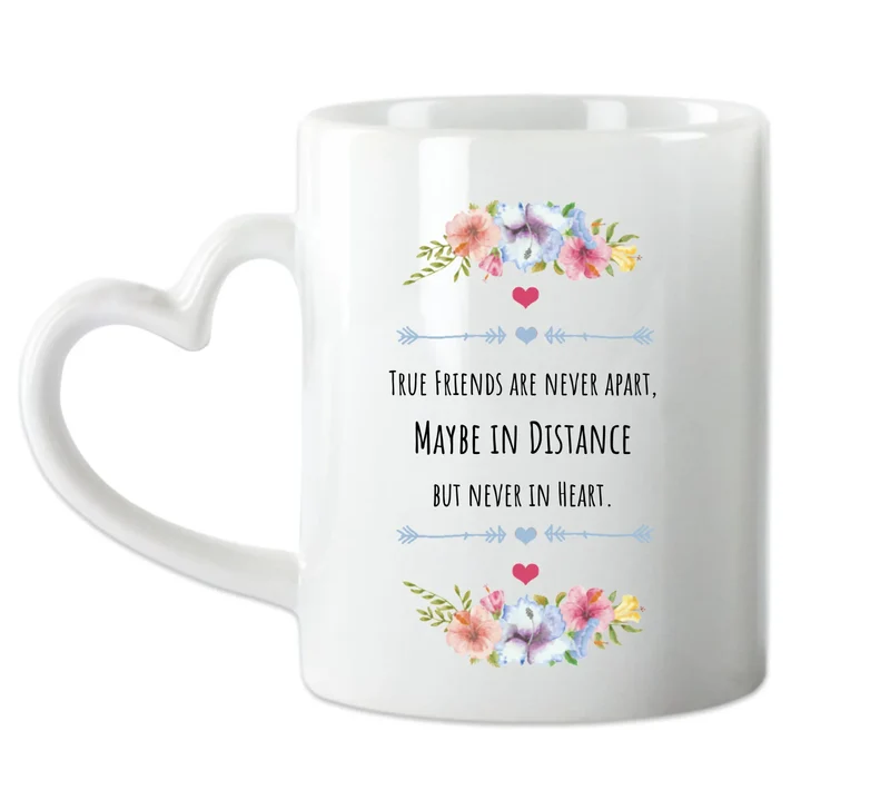 3 Beste Freundinnen Tasse personalisiert - Beste Freundin Geburtstagsgeschenk
