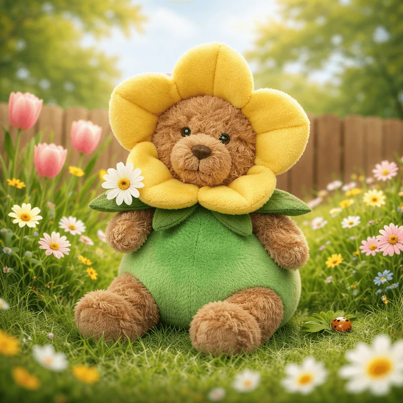 Kuscheltier Bär Bartholomäus – Daffodil (26 cm)