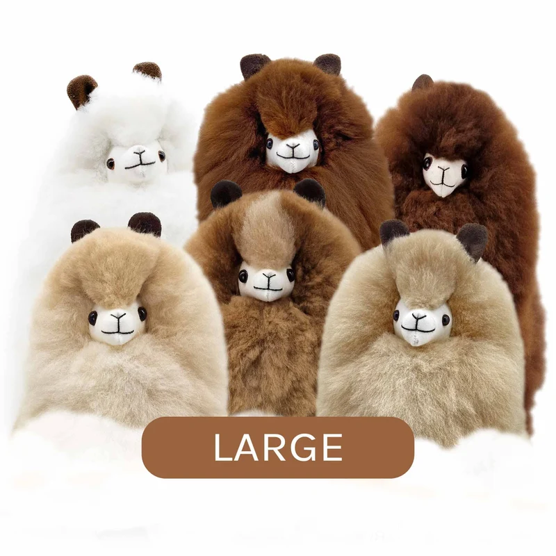 Plüsch-Maskottchen Alpaka Naturals – Sandstone 50 cm