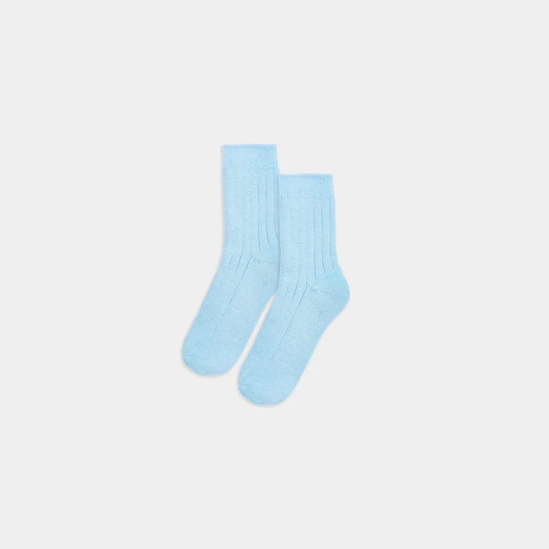 Dicke Gerippte Socken (3er-Pack) - Bunt