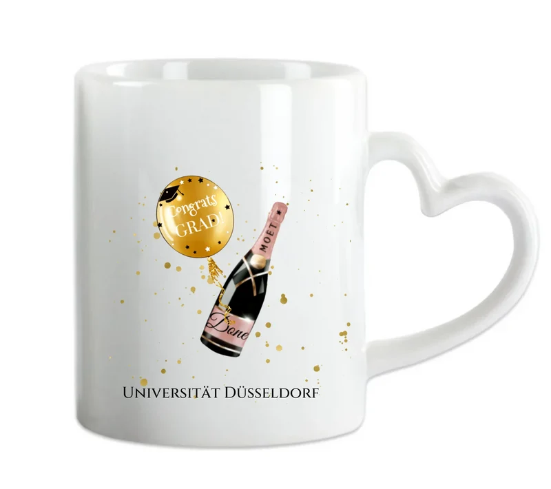 Personalisierte Tasse Geschenk Schulabschluß, Bachelor, Master, Doktor, Abitur, Abi, Absolvent