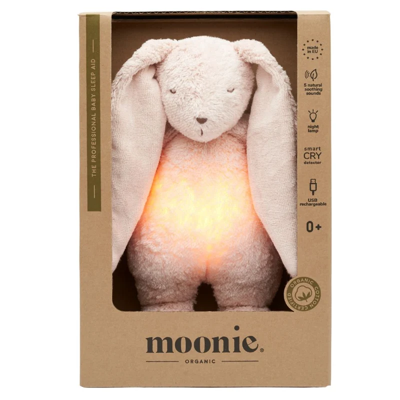 Rauschendes Kaninchen mit Lampe Organic 2.0 – Rose