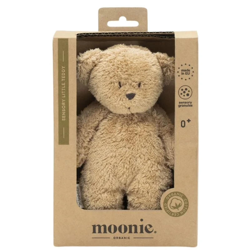 Sensorischer Teddybär – Cappuccino
