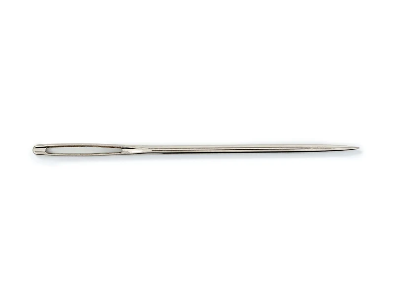 Prym 124138 Sticknadeln mit Spitze silberfarbig - Ø 0,9mm x 40mm No. 22 - 25 Stück