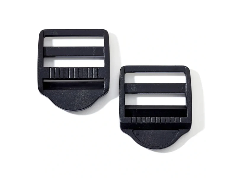 Prym 416392 Klemm-Leiterschnallen 40mm schwarz - 2 Stück