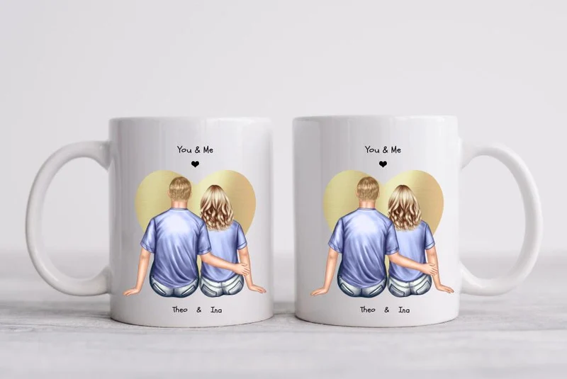 Personalisierte Tasse für deinen Partner / Partnerin - Pärchen Geschenkidee