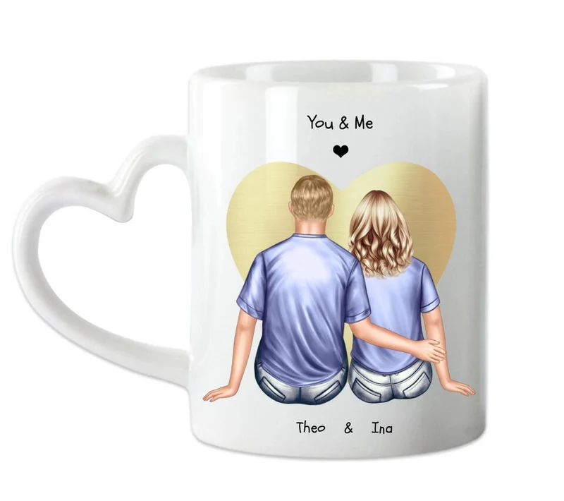 Personalisierte Tasse für deinen Partner / Partnerin - Pärchen Geschenkidee