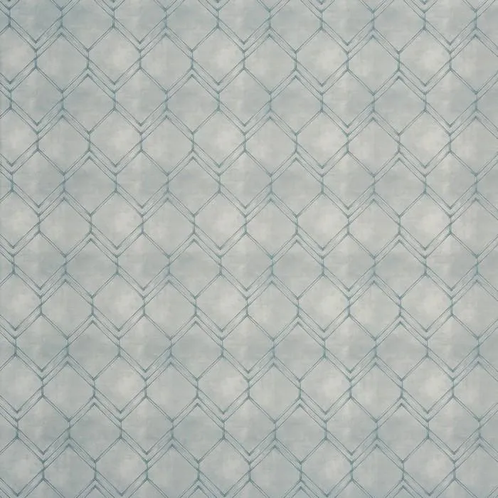 Baumwollstoff Arbour - blau
