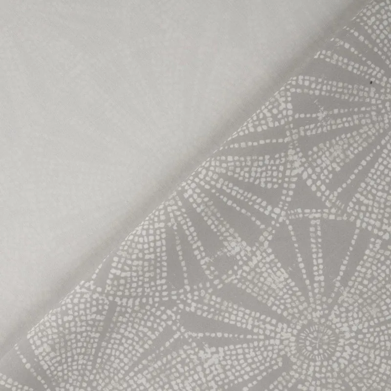 Satin Batik - taupe 280 cm