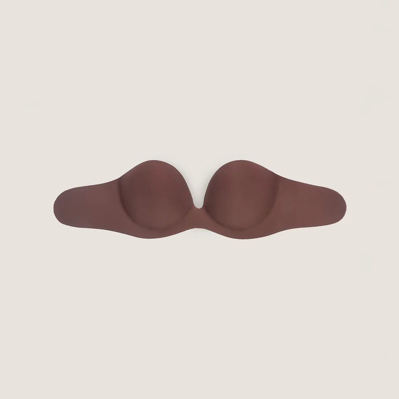 Push-Up-Klebe-BH - Mokka