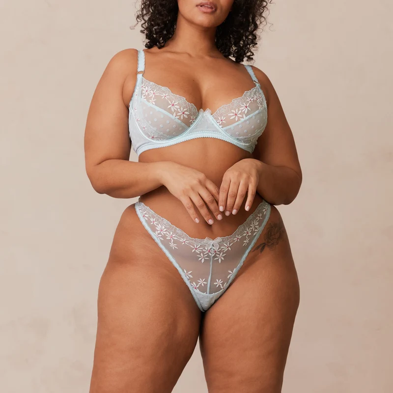 Fleur Balcony BH - Blau