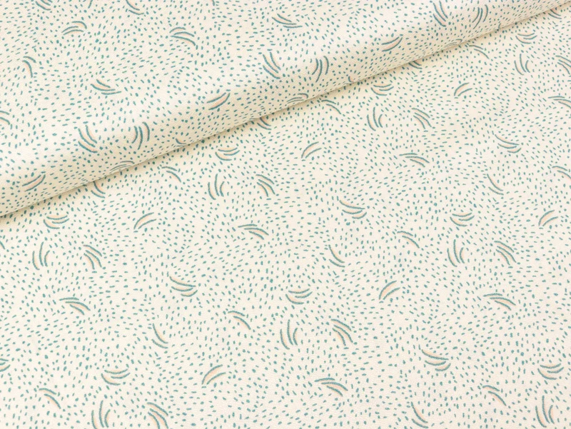 Reststück 56cm - Viskosekrepp Dune off white by Atelier Brunette