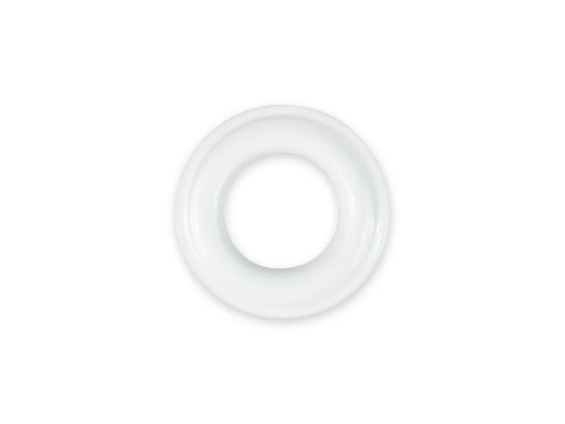 Prym 542520 Ösen mit Scheiben weiß - Ø 8mm - 32 Stück, kompatibel mit dem Vario Creative Tool