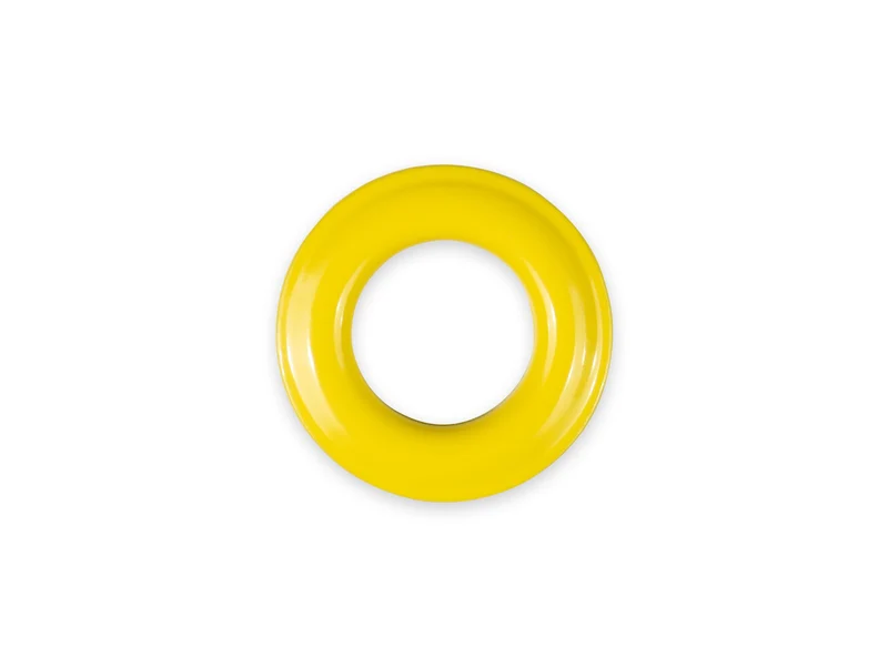 Prym 542524 Ösen mit Scheiben gelb - Ø 8mm - 32 Stück, kompatibel mit dem Vario Creative Tool
