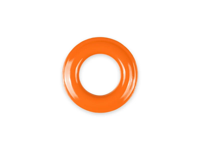 Prym 542526 Ösen mit Scheiben orange - Ø 8mm - 32 Stück, kompatibel mit dem Vario Creative Tool