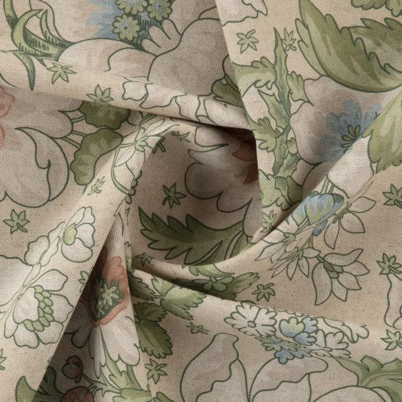 Dekostoff Flower Power - green 280 cm